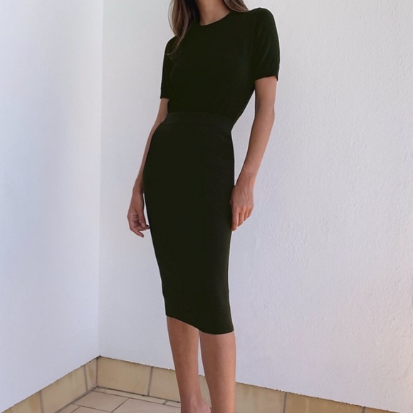 Babaton Dresses & Skirts - Babaton Sculpt Knit Tube Skirt